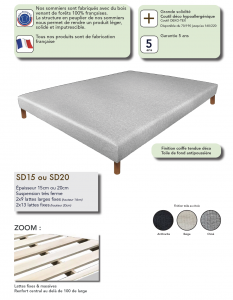 Sommiers tapissier deco