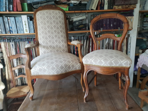 Gréogry RANDÉ Tapissier décorateur et d’ameublement L’Histoire des fauteuils